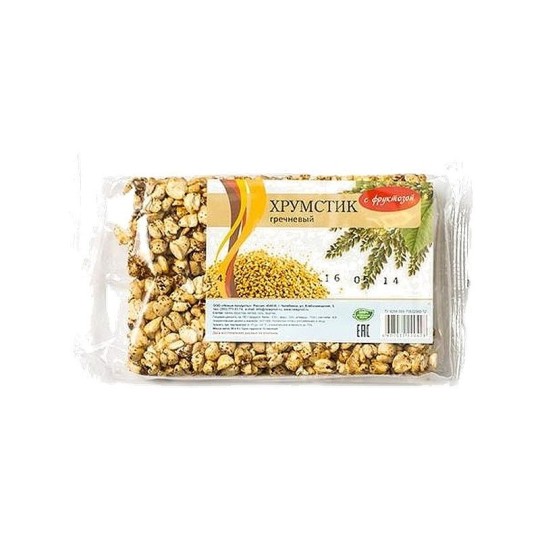 Батончик "Хрумстик" Гречневый на фруктозе, 35 гр 