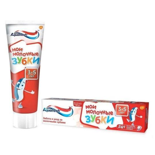 Зубная паста AQUAFRESH Мои большие зубки детская, 50 мл