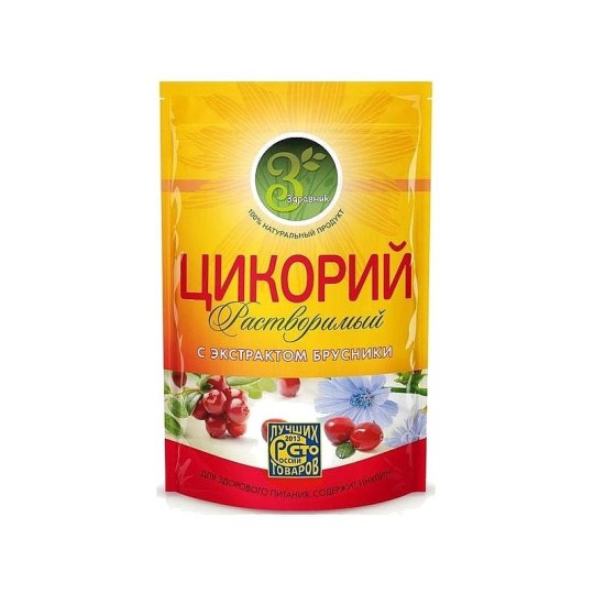 Цикорий Здравник с экстрактом брусники 85 г