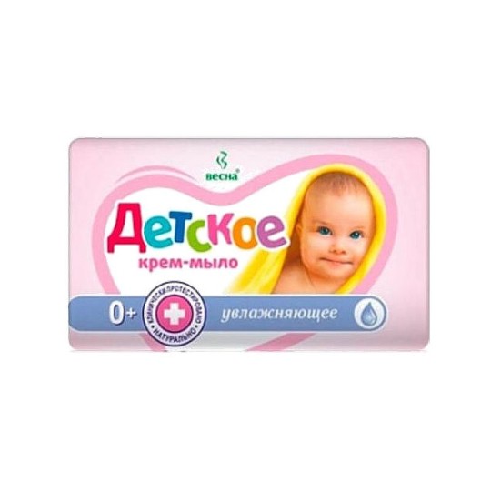 Крем-мыло детское Весна увлажняющее 90 г