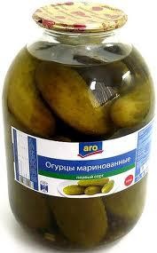 ARO Огурцы маринованные 3 кг.