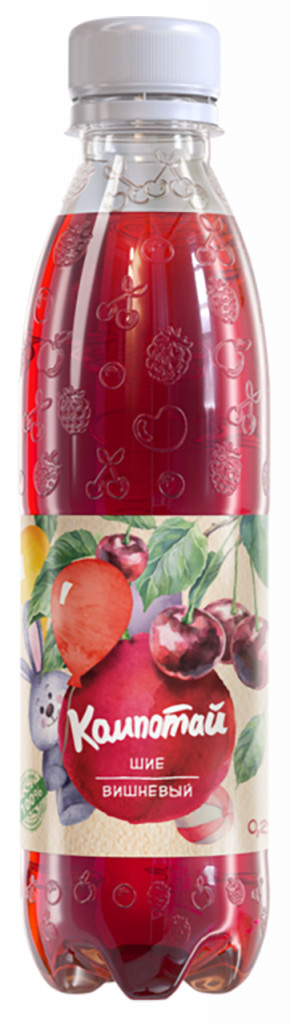 Сокосодержащий напиток Компотай вишневый 0,5 л