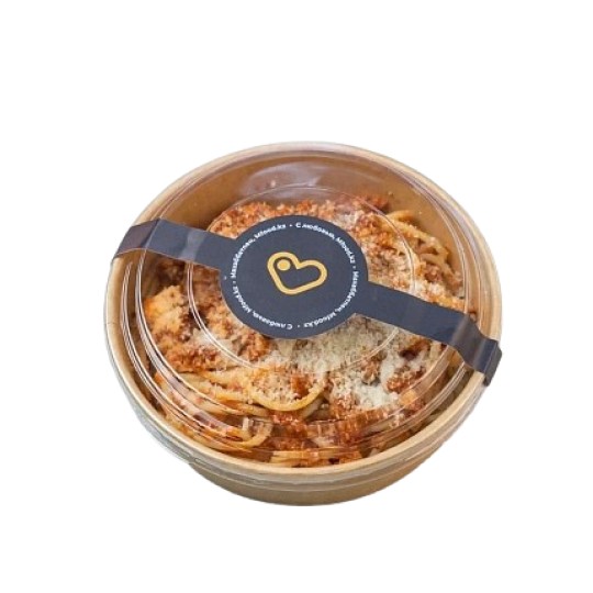 СПАГЕТТИ ЗАМОРОЖЕННОЕ MFOOD.KZ С СОУСОМ БОЛОНЬЕЗЕ 240ГР