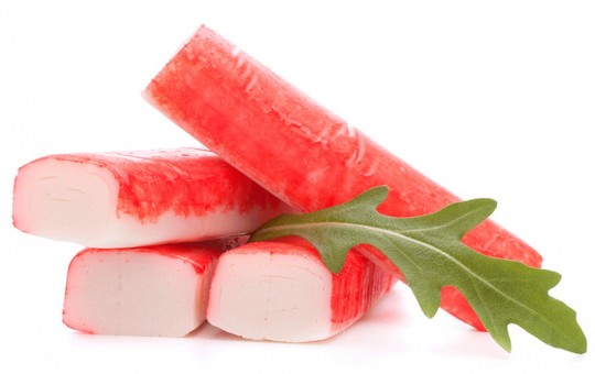 Крабовые палочки Columbus свежемороженые, имитация из сурими (весовые)