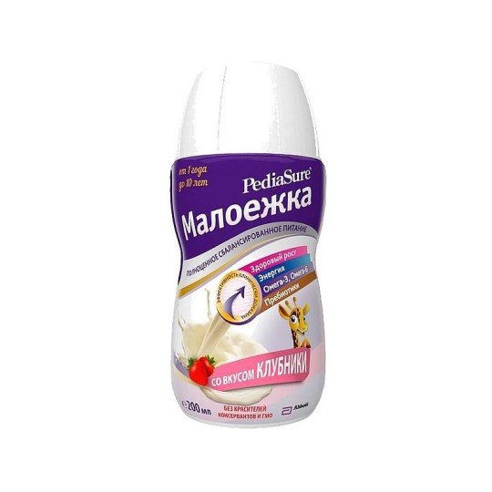 PediaSure Малоежка со вкусом клубники 200 мл