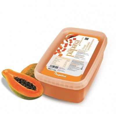 "Rogelfruit" Пюре из папайи  (Италия) 1 кг пластик / Papaya Puree "Rogelfruit" (Italy), 1 kg, PET