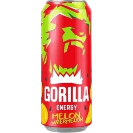 GORILLA Энергетический напиток со вкусом арбуз-дыня ж/б 0,45 л