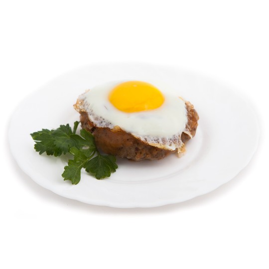 Бифштекс рубленый с яйцом 100/140гр