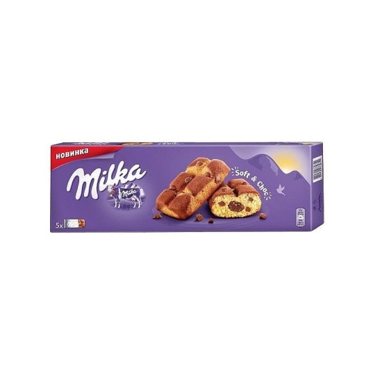 MILKA| пирожное с шоколадной начинкой 24х35 г