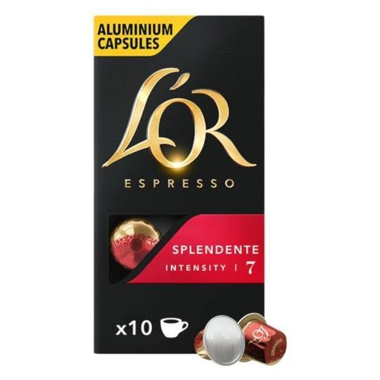 КОФЕ КАПСУЛА L’OR ESPRESSO SPLENDENTE 10ШТ КАРТ/УП