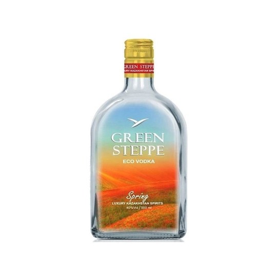 0,5Л ВОДКА GREEN STEPPE SPRING