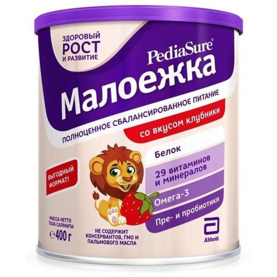 Питание PediaSure Малоежка со вкусом клубники 400 г